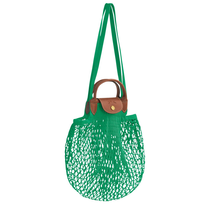 Mesh bag L Le Pliage filet Green (10121HVH129) | Longchamp US | Longchamp