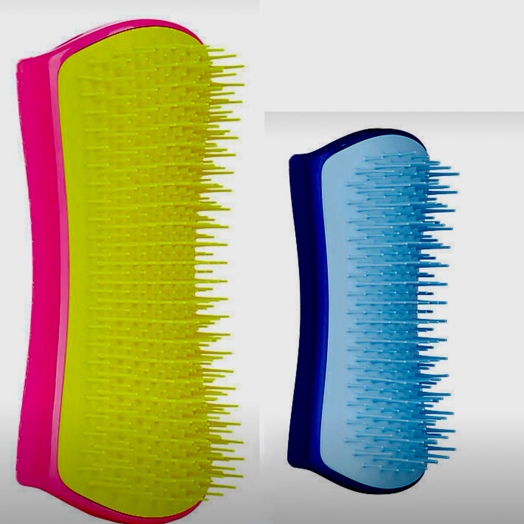 My dogs love these brushes! They help with everyday grooming to keep your pet's coat healthy and tangle-free with two-tier teeth technology. 
A brush for detangling your dog's coat quickly, and more importantly gently without any tugging or pulling!