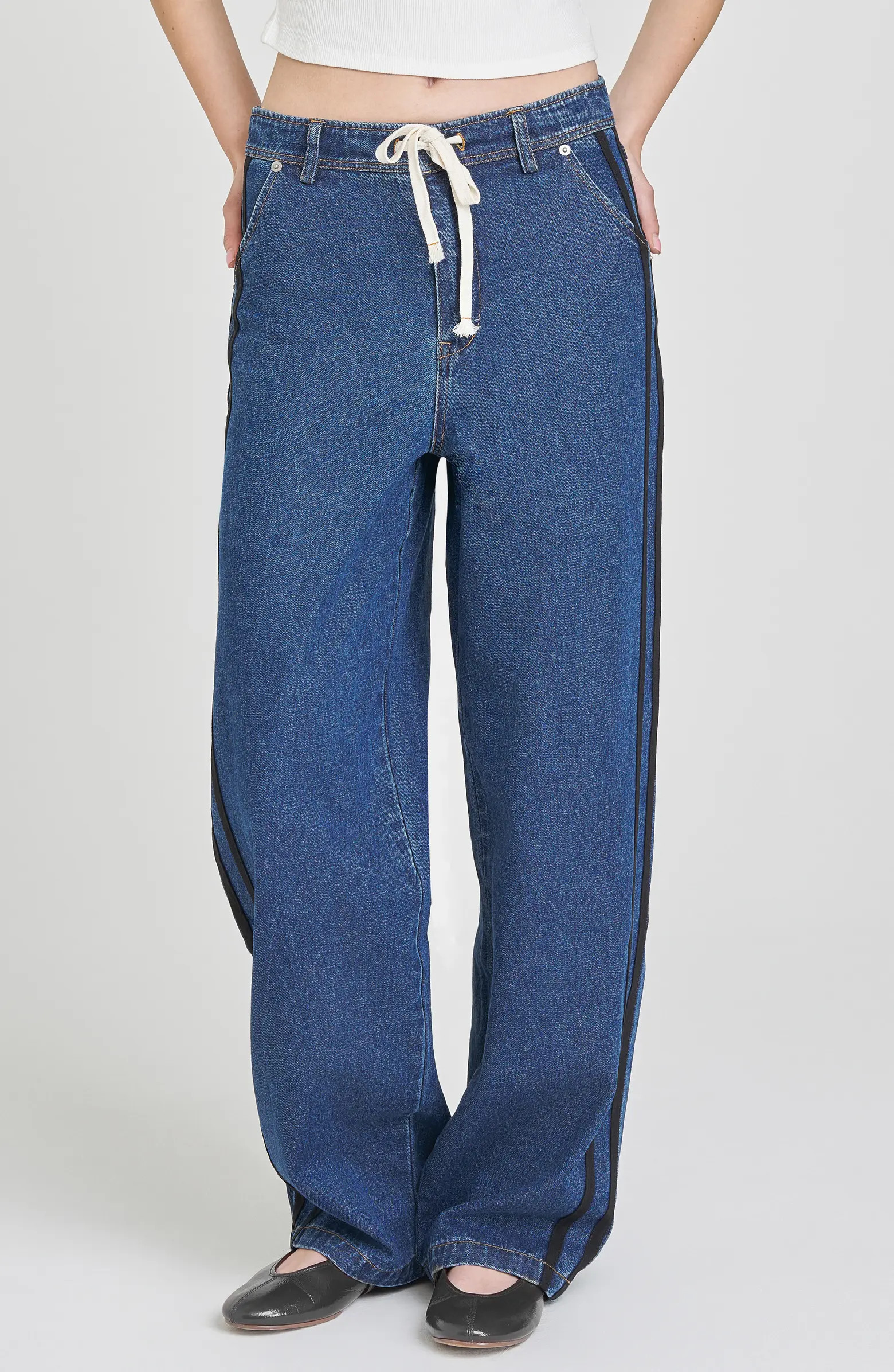 Mercer Denim Track Pants | Nordstrom