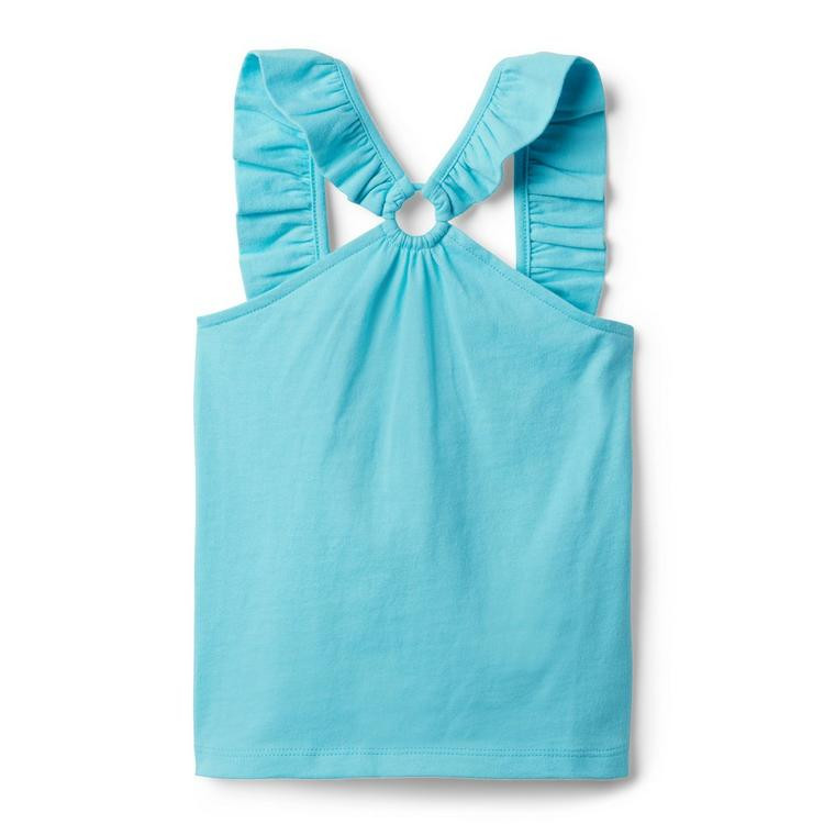 Ruffle Halter Ring Top | Janie and Jack