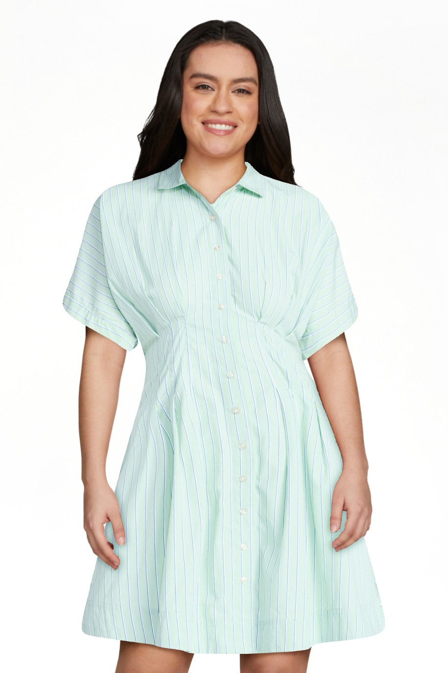 Free Assembly Women's Short Sleeve Corset Mini Dress, Sizes XS-XXL | Walmart (US)