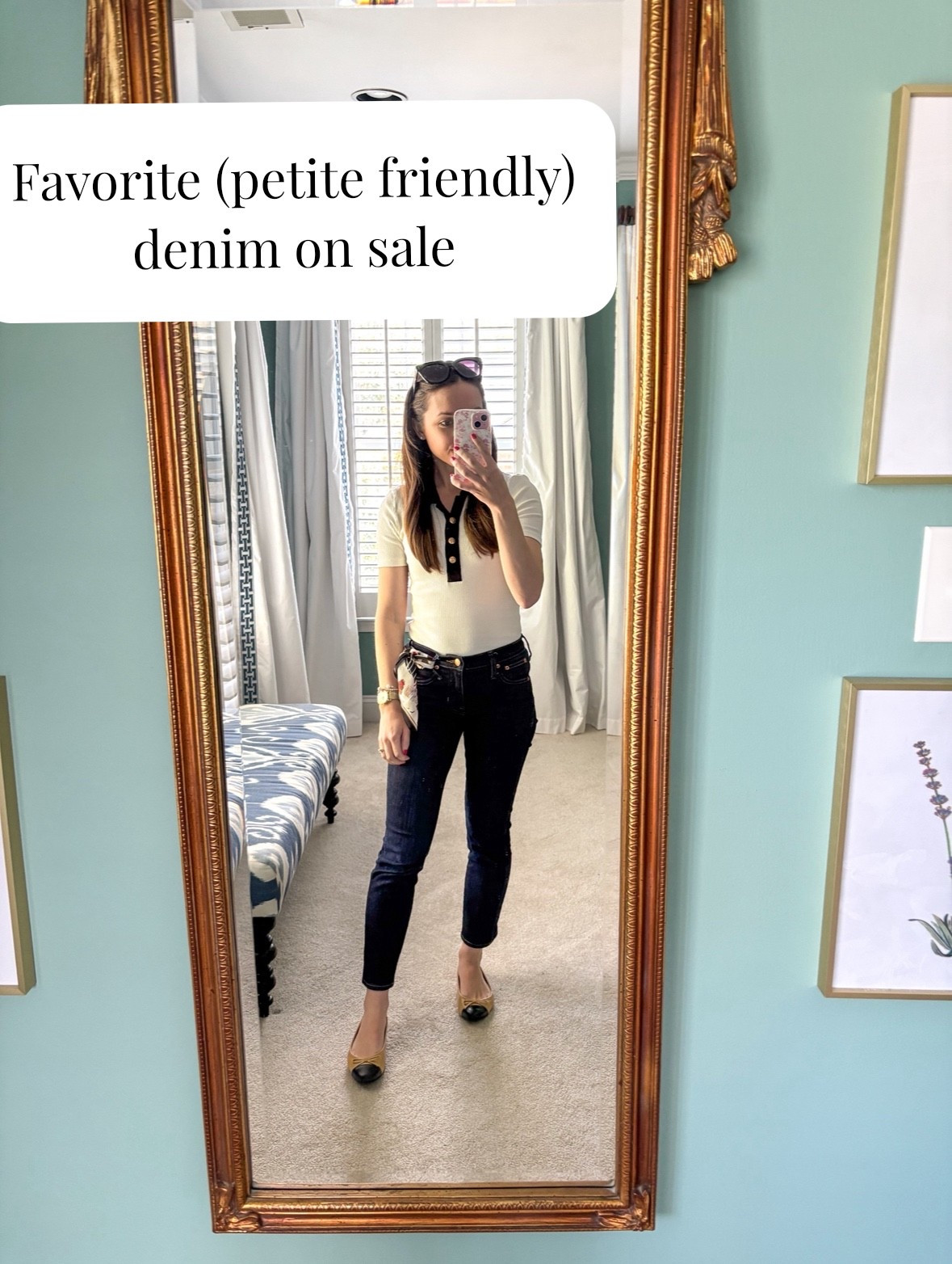 My favorite jeans for the last year and half-ish are on sale today for $70! They’re a cropped straight leg with some stretch, available in petite and tall length. I’m 5’2” and the petite length is perfect! 

#LTKSaleAlert #LTKPetite