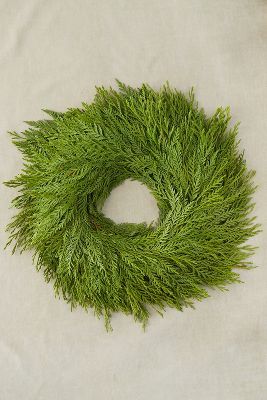 Fresh Cedar Wreath | Anthropologie (US)