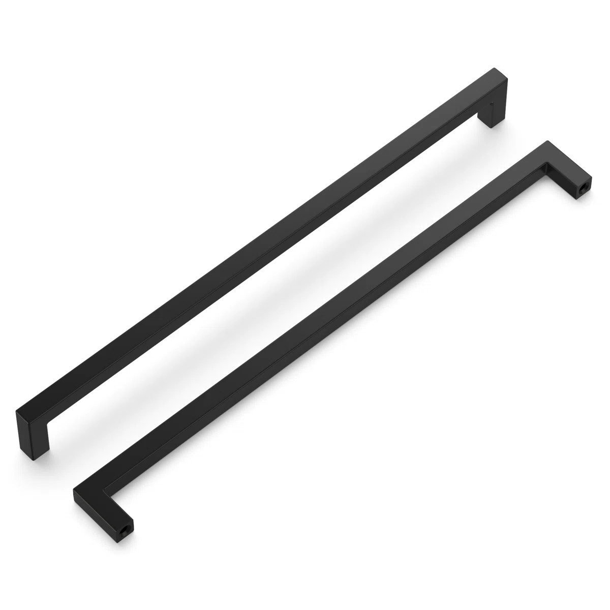 Skylight Collection Handle Pull - 12" Center to Center Cabinet Pull Matte Black - Contemporary Ha... | Wayfair North America