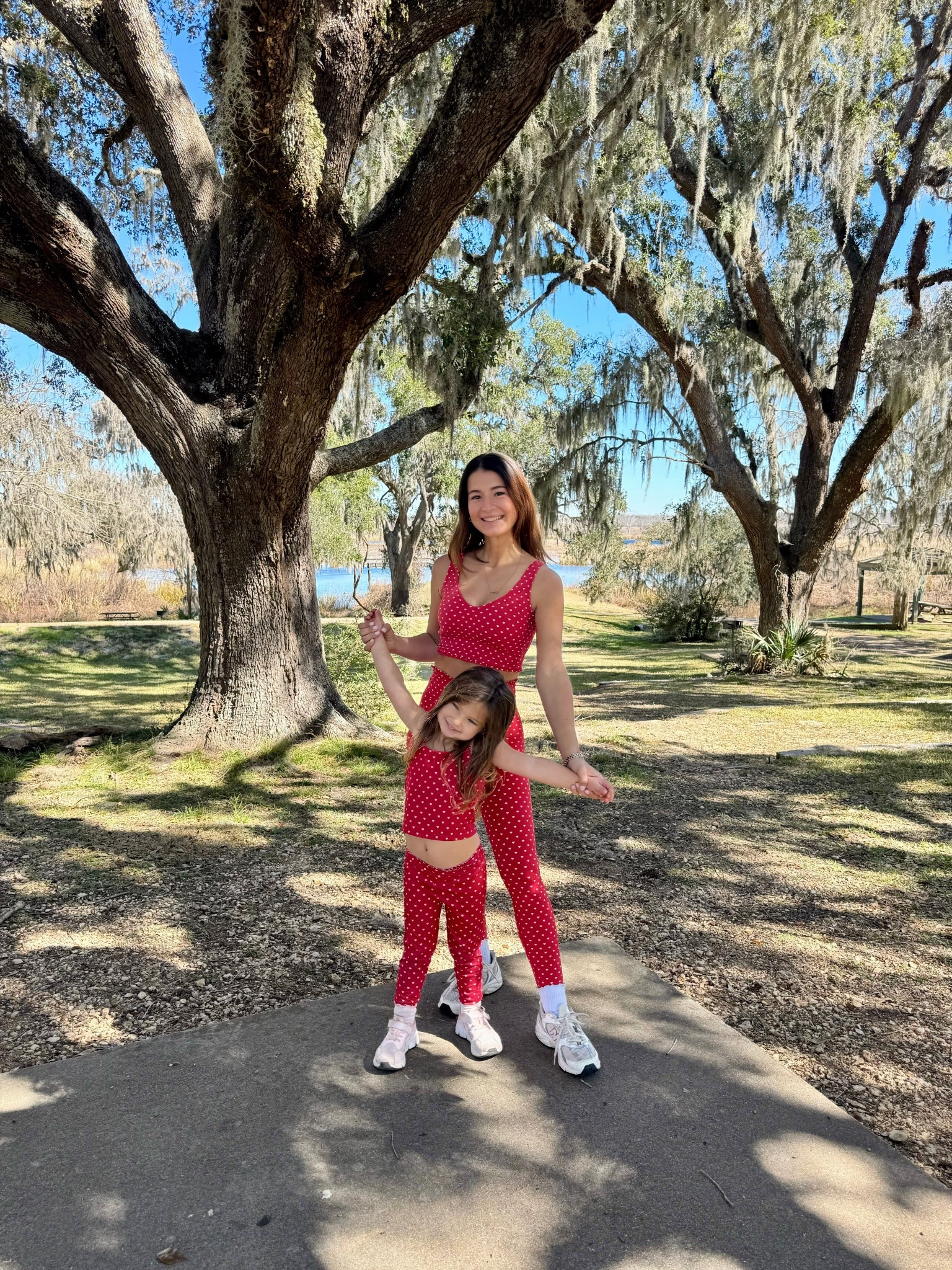 matching with my mini ♥️ 
Love a girl mom matching outfit! 
#Target #Valentinesday athleisure for the cutest fits!! 

#LTKmomlife #LTKValentine #LTKKids