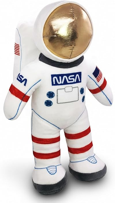 ArtCreativity 12" Super Soft Plush Toy Astronaut Figurine, Realistic Astronaut with NASA & USA Fl... | Amazon (US)