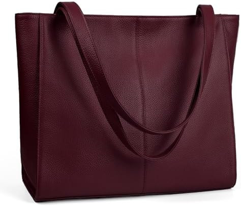 befen Genuine Leather Tote Bag for Women Work, Women's Leather Shoulder Bags Purses Satchel Handb... | Amazon (US)