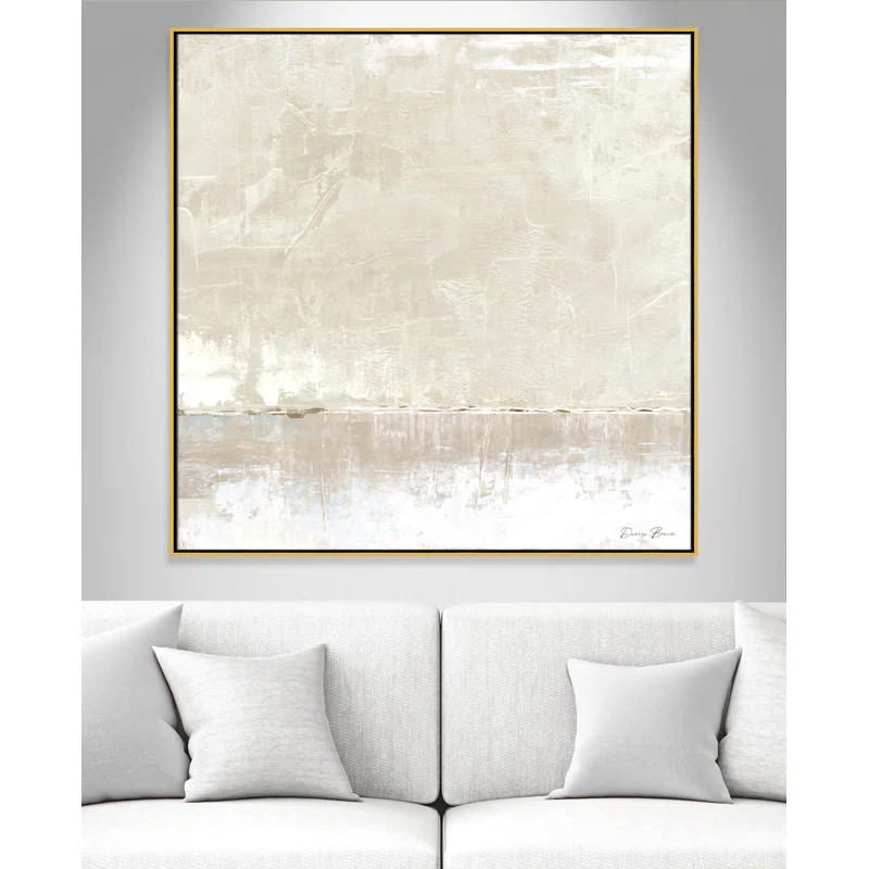 Birch Lane™ Better Days - Floater Frame Print on Canvas & Reviews | Wayfair | Wayfair North America