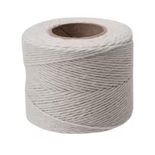 Everbilt #12 x 420 ft. 100% Cotton Twine Rope, White 70077 - The Home Depot | The Home Depot