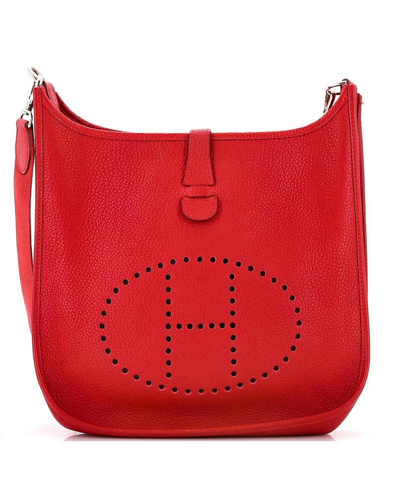 Pre-Owned HERMES Gm Evelyne Bag Gen I Fjord | Bloomingdale's (US)