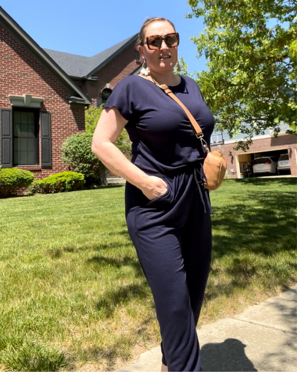 Summer outfit, lightweight romper, travel outfit 

#LTKMidsize #LTKFindsUnder50 #LTKTravel