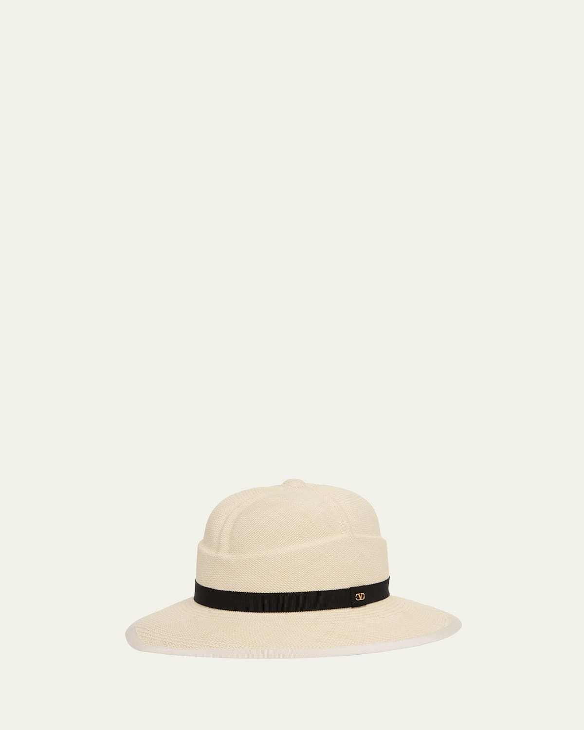 Men's VLogo Signature Large Brim Fedora Hat | Bergdorf Goodman