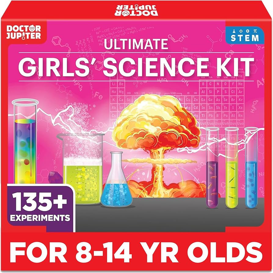 Doctor Jupiter Girls' Science Kit for Kids Ages 8-10-12-14 for 8,9,10+ Year Old Girls | Chemistry... | Amazon (US)