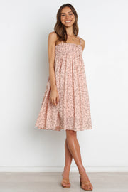 Evelyn Dress - Blush Floral | Petal & Pup (US)