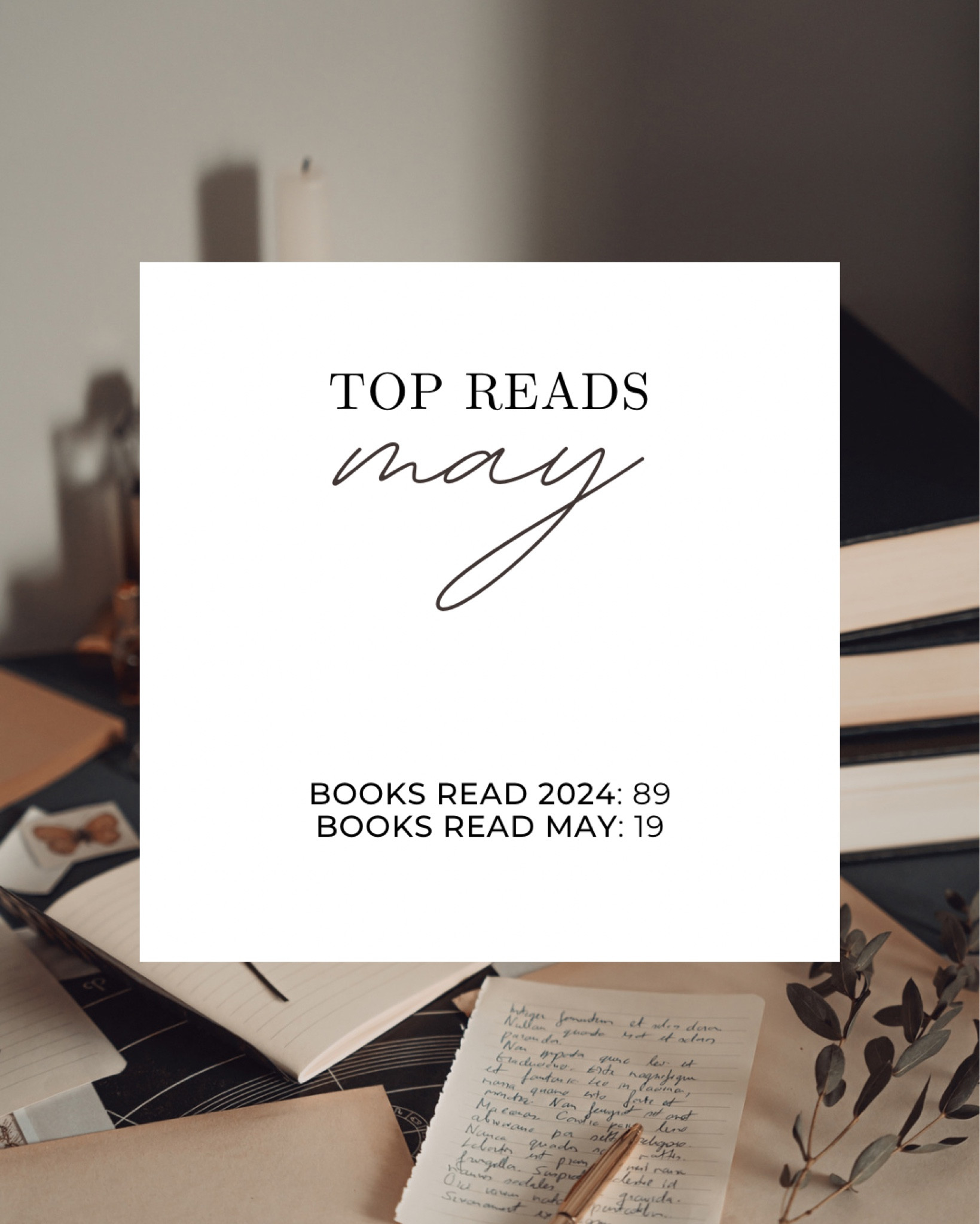 It’s time for my #MayTopReads! I can’t believe another month has passed — and that I managed to read 19 books in my busiest month yet. 2024 has been all about rediscovering my passions — and I’m so glad reading is one of them. 

Now - for my top reads of May 2024, see the books linked here! If you’re a bookworm like me, what has been your recent top read?? 



#LTKTravel #LTKGiftGuide #LTKFindsUnder50