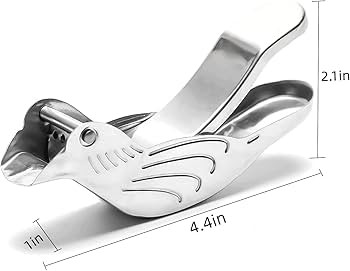 Elegant Bird Stainless Steel Manual Lemon Juicer and Lime Squeezer, Manual Lemon Juicer, Stainles... | Amazon (US)