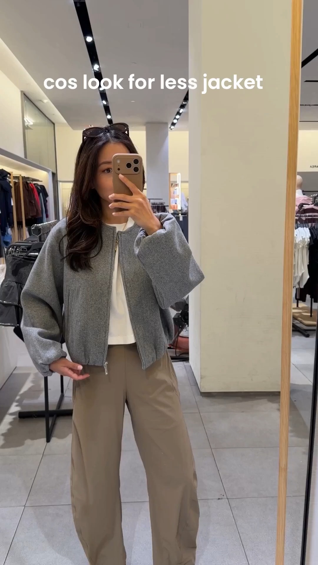Code JEANWANG20 for 20% off the pants this weekend only! 
• trying on this very soft bomber jacket XS, petite friendly length from Zara. This cut now comes in a funnel neck version too 
• Ruti pants 2 Petite in "walnut" i sized up. Stretchy waist. I do own 0P in another color and it fits, but I prefer the more relaxed fit of this 2P. 
• lulu cotton cropped tee XXS.
• reformation sandals 5.5. I also like the minimal Tkees linked in a size up (6). 
• Madewell bag 

Petite friendly jacket, easy mom outfit, fall transitional outfit

Comment SHOP below to receive a DM with the link to this post on my LTK ⬇ https://liketk.it/6lu5y

#LTKPetite #LTKmomlife #LTKSeasonal