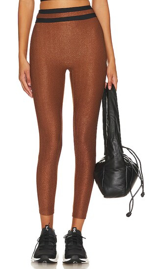Duke Legging in Chestnut | Revolve Clothing (Global)