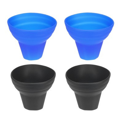 Unique Bargains Silicone Flexible Anti-Slip Pickleball Ball Retriever 4 Pcs Black,Blue | Target