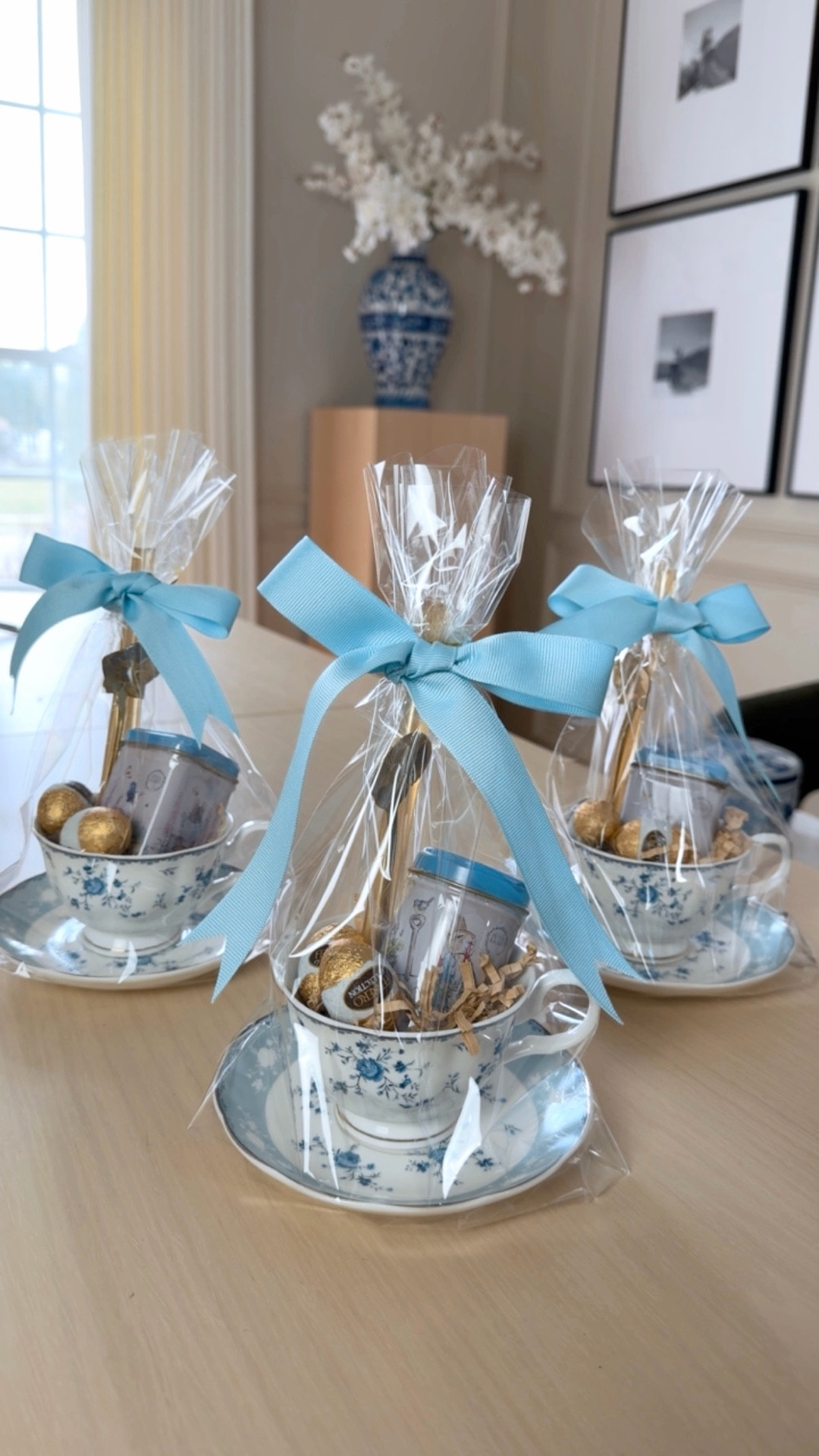 Easter/Spring Gift idea
#teacups #tealovers #eastergift #teachergift #bridgertoninspired #blue 

#LTKSeasonal #LTKHome