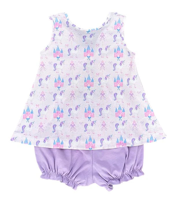 James and Lottie Unicorn Lottie Bloomer Set | JoJo Mommy