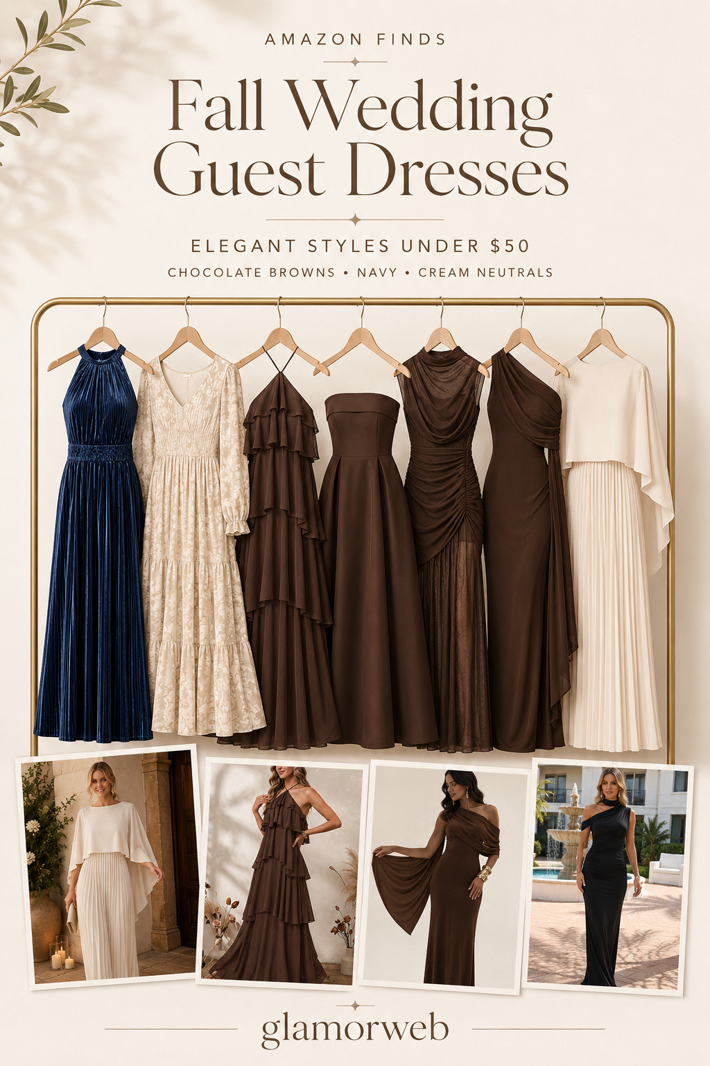These are some of the prettiest affordable fall wedding guest dresses I’ve found ✨ Amazon has so many polished under-$50 options that would be perfect for a countryside wedding, evening ceremony, or formal fall reception. They look so much more expensive once styled with heels and simple jewelry. 🤎 #AmazonFinds #FallWeddingGuestDress #WeddingGuestDress #AffordableFashion #AmazonFashionFinds #Under50Style #ElegantWeddingGuest #FallWeddingGuest #WeddingSeasonStyle #FallFashion #ElegantDress #AmazonStyle #FallWeddingInspo #WeddingGuestFashion #AmazonDress 

 #LTKSeasonal #LTKSaleAlert #LTKWedding