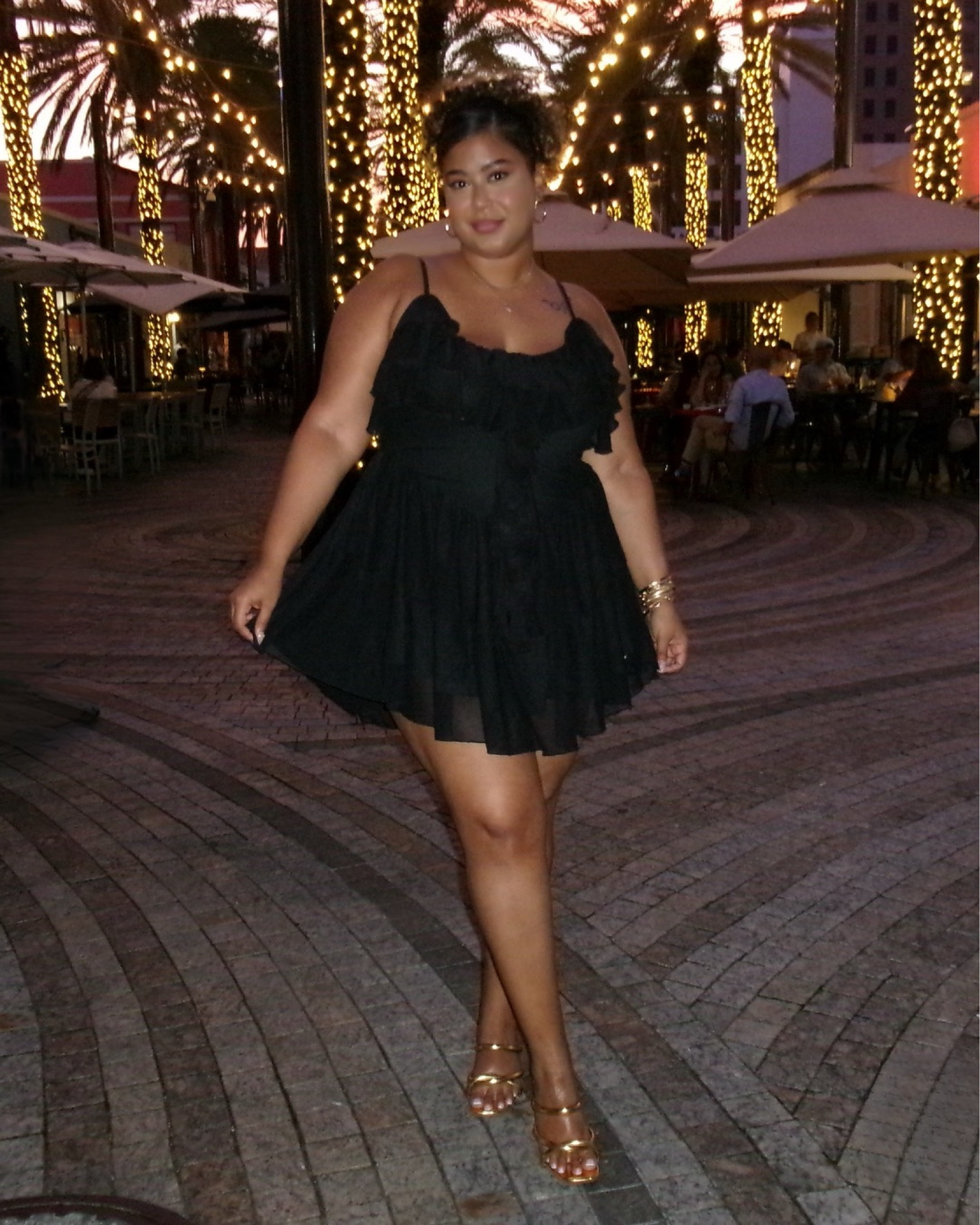 SHEIN Curve Ruffle Short Dress 

#LTKPlusSize #LTKBeauty