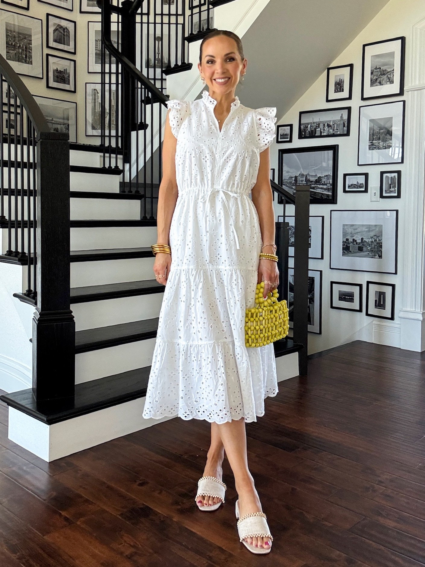 Absolutely love this white dress for spring or summer! Comes in black too @nordstrom @Target @Anthropologie 

#LTKootd