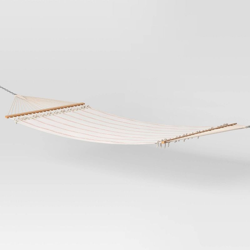 Flat Weave Hammock with Spreader Bar – Threshold™ | Target