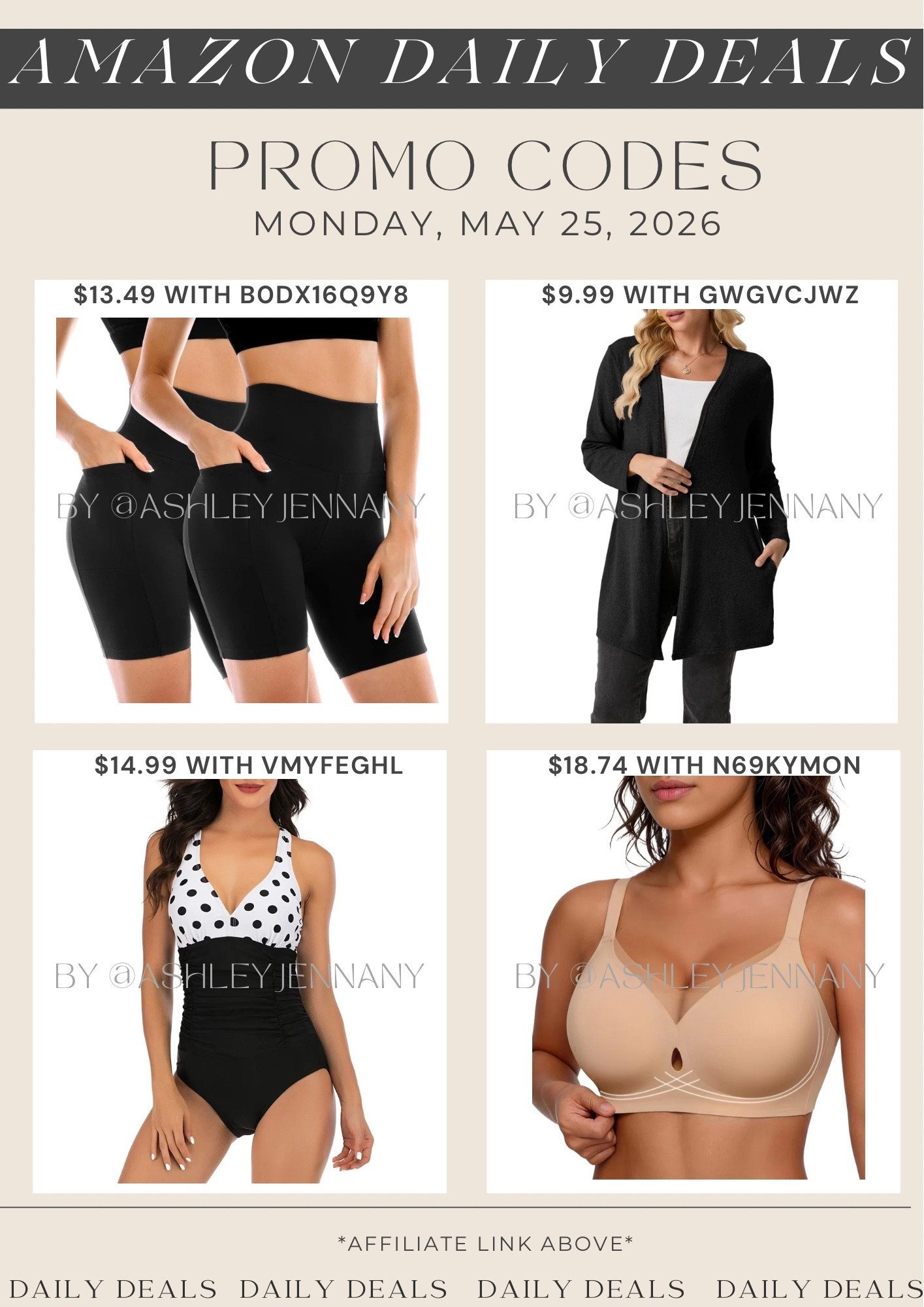Amazon deals

#LTKSaleAlert #LTKootd #LTKMidsize