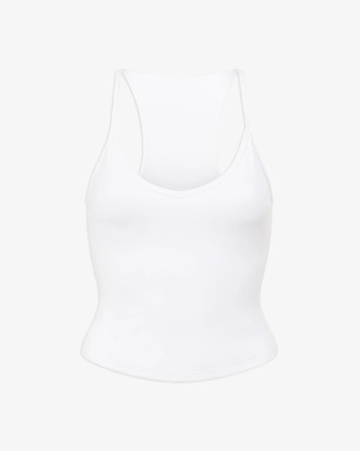 Form Leisure Tank | White | Crop Shop Boutique US