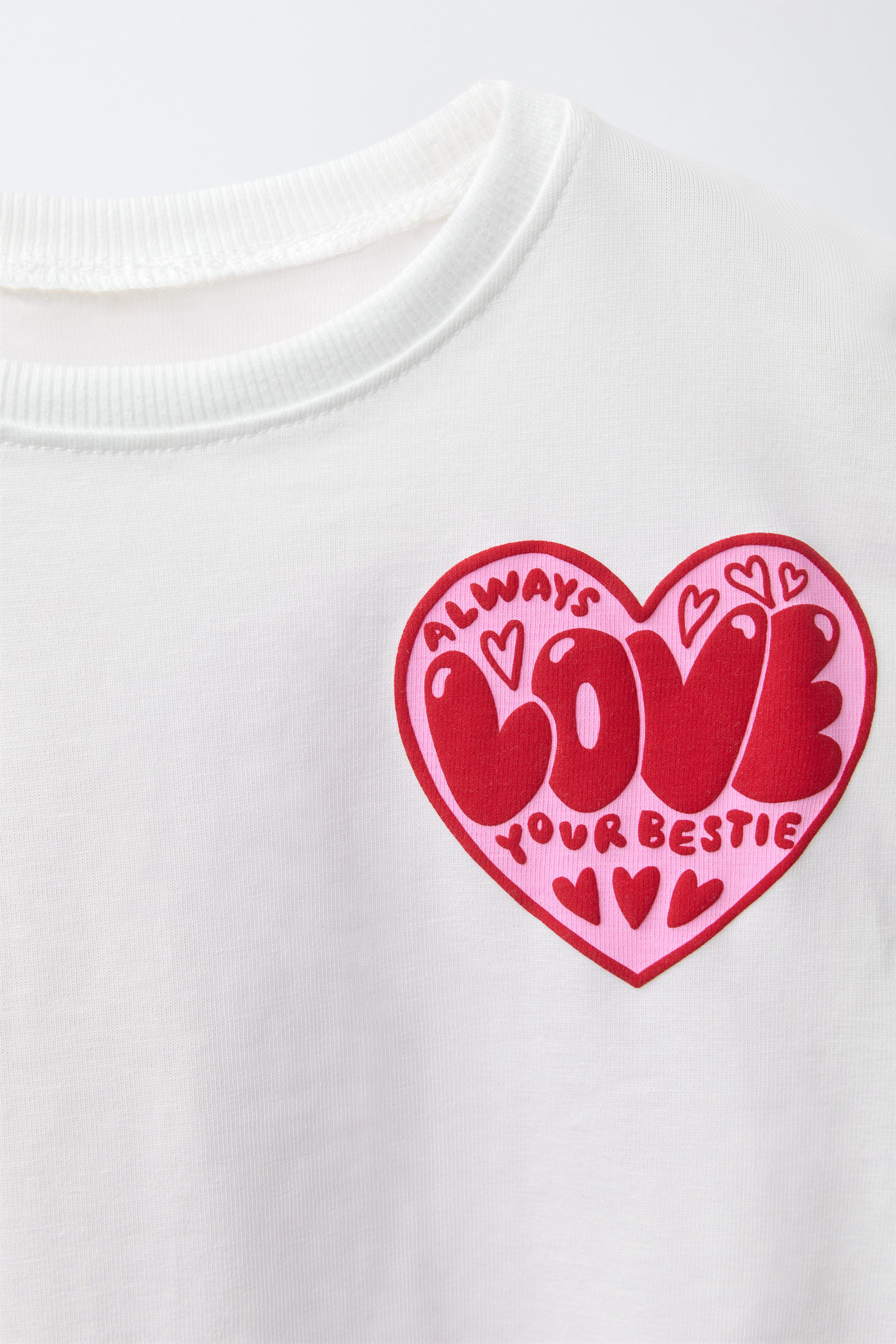 RAISED PRINT T-SHIRT | Zara US