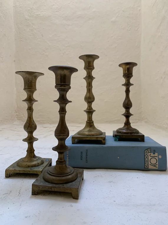 Vintage brass candlesticks | Etsy (US)