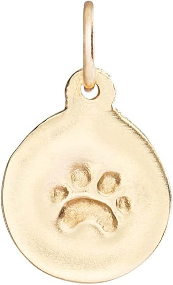 Small Paw Print Disk Charm | Amazon (US)