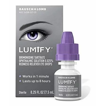 Lumify Redness Reliever Eye Drops 0.25 Oz | Walmart (US)