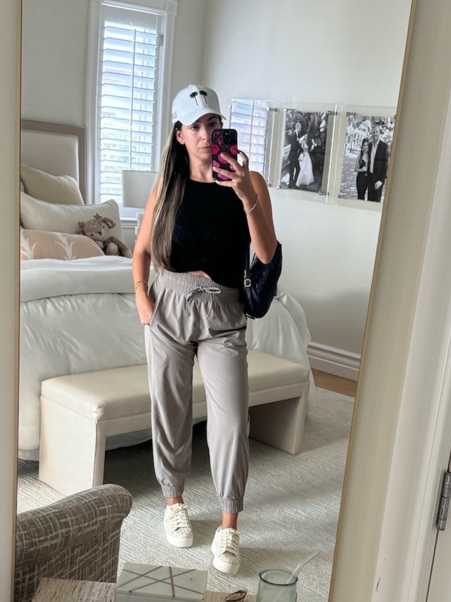 My fav joggers from A&F. I have these in multiple colors and love how comfy them are. TTS. Paired with a black tank from Amazon. Easy casual look for the day.  

 

#LTKSeasonal #LTKActive #LTKStyleTip