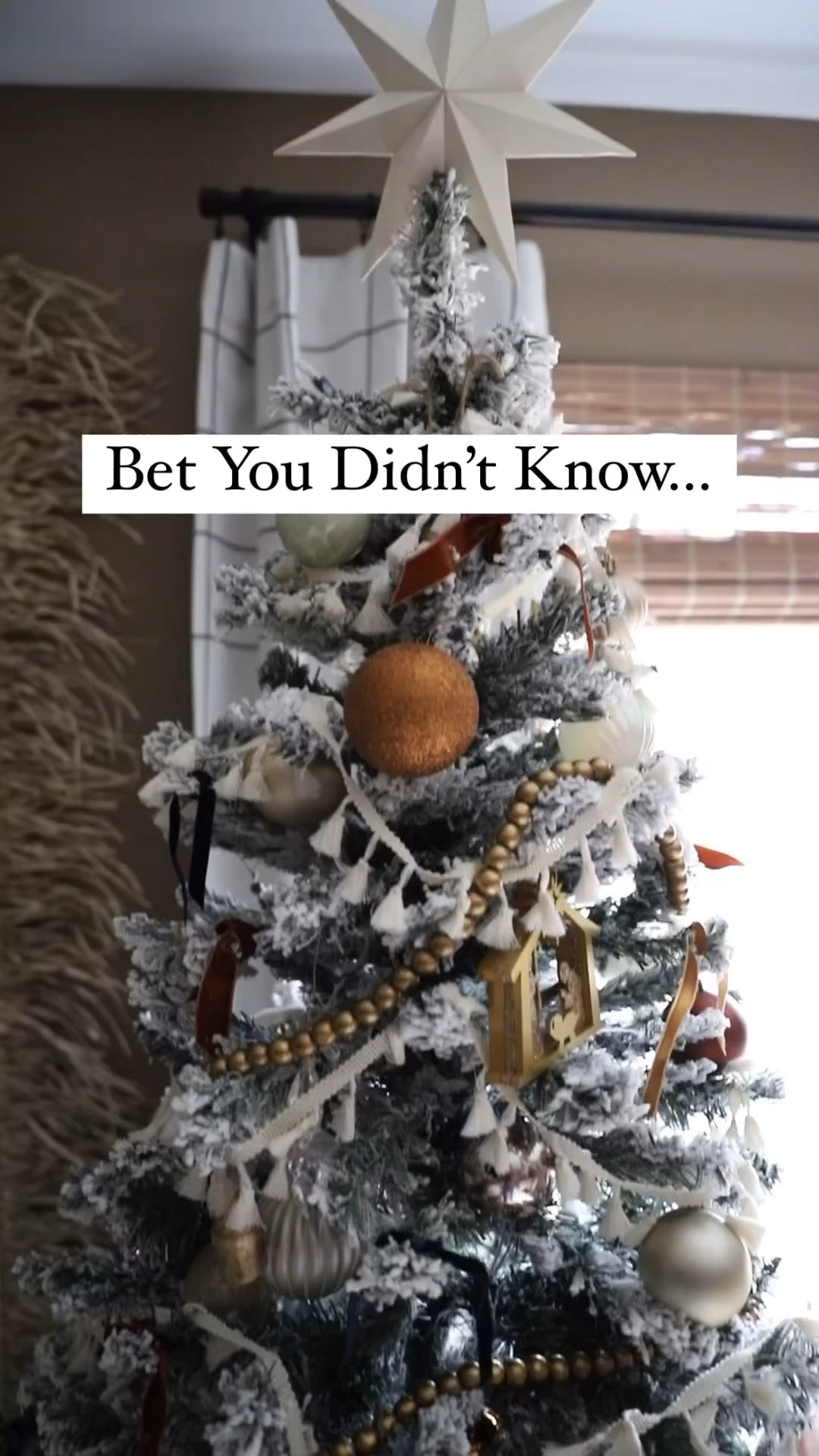 Tree trimming hack! Use ribbon trim!

#LTKhome #LTKHoliday