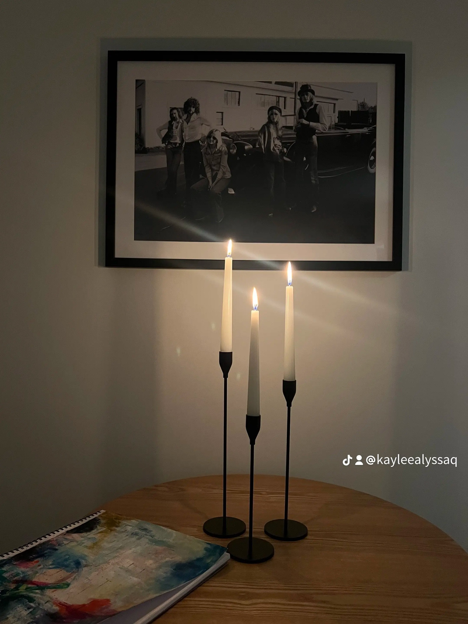 The cutest candlesticks🕯️ I have them in black and gold and they add such a comfy/luxe vibe to any space for such an affordable price!
