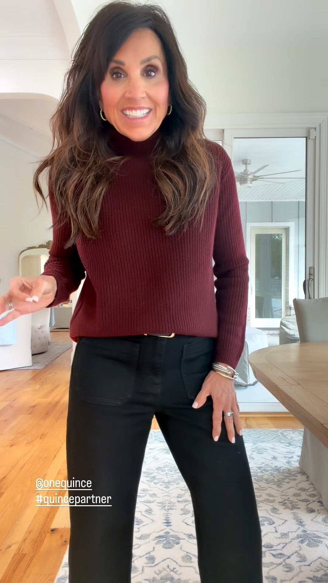 Luxury look… without the luxury price tag.

Mongolian Cashmere Fisherman Turtleneck Sweater -XS
Bella Stretch Patch Pocket Wide Leg Jeans - Size 27, length 26


#quincepartner @onequince @shop.ltk #liketkit

#LTKOver40 #LTKSeasonal