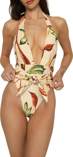 MONTCE Rooted Floral Tropez One-Piece Swimsuit | Nordstrom | Nordstrom