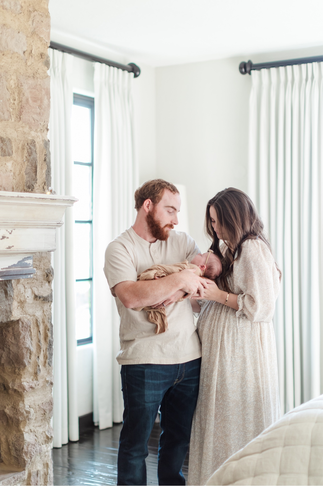 newborn photoshoot dress. Floral maxi dress. Pinkblush. Neutral photoshoot outfits. 

#LTKbump #LTKunder100 #LTKbaby