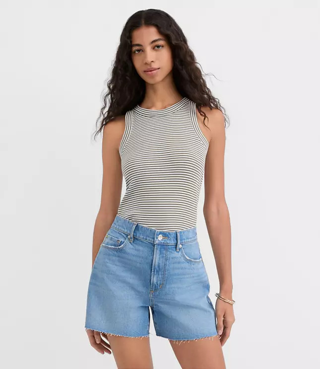 Striped Perfect Tank | LOFT