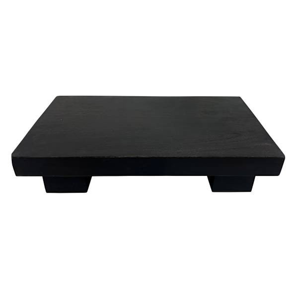 Black Wood Riser | At Home