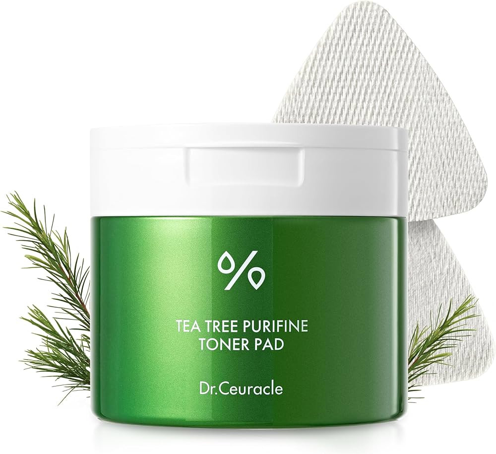 Dr.Ceuracle Tea Tree Purifine Toner Pad - Korean Skincare Mild Exfoliating and Pore Care, Double-... | Amazon (US)
