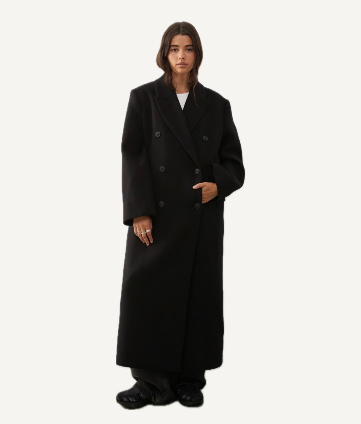 A/W Wardrobe Basic ALERT! A black long coat is probably one of the most worn coats in my wardrobe. Perfect for A/W - can pair with so many outfits, dressing up & down! 

#LTKeurope #LTKstyletip #LTKautumn