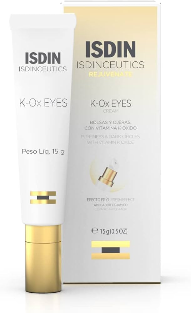 ISDIN K-Ox Under-Eye Brightening Cream for Puffiness and Dark Circles with Anti-Aging Benefits, V... | Amazon (US)