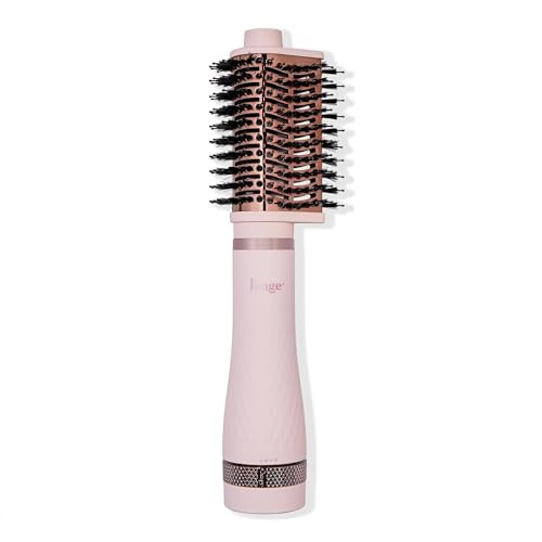 L'ANGE HAIR Multi-Volume Series Blow Dryer Brush | Interchangeable Hair Dryer Brush with Ionic Titanium Barrel for Smooth, Voluminous Styling | Blush - Teardrop 65mm | Amazon (US)