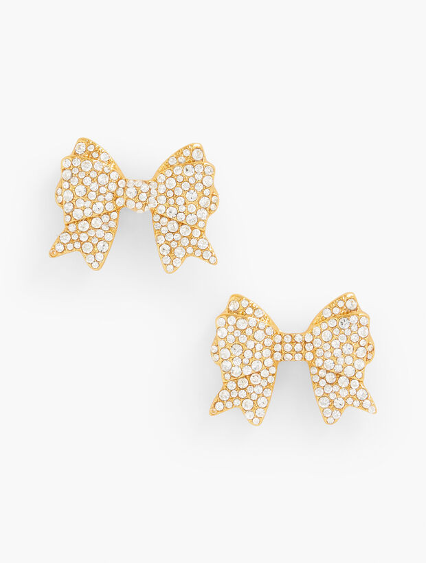 Party Bow Stud Earrings | Talbots