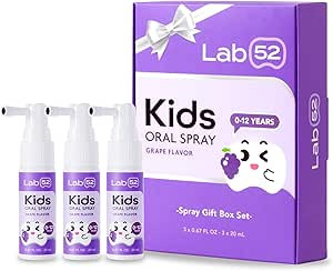 LAB52 Kids Oral Spray Gift Box, Toddler Toothpaste Helper for Daily Oral Care and Fresh Breath, C... | Amazon (US)