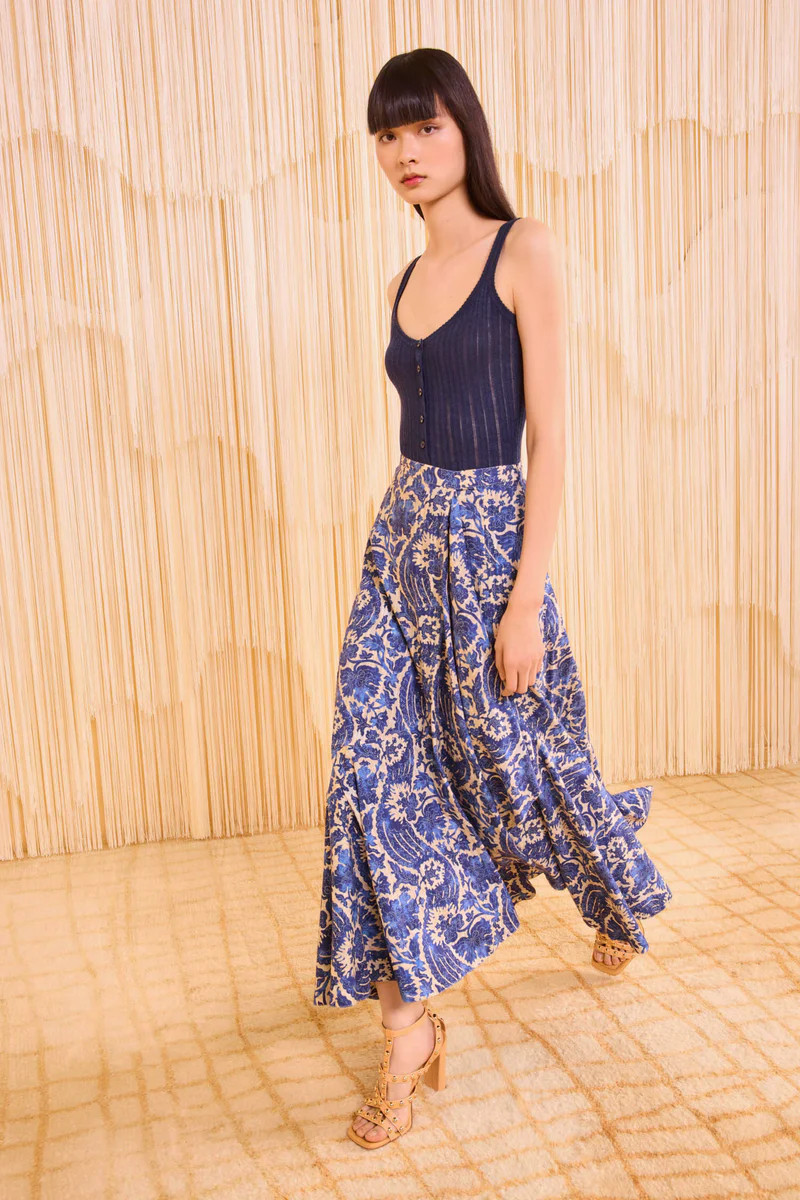 Sabina Faux Wrap Skirt

          Ocean | Ulla Johnson